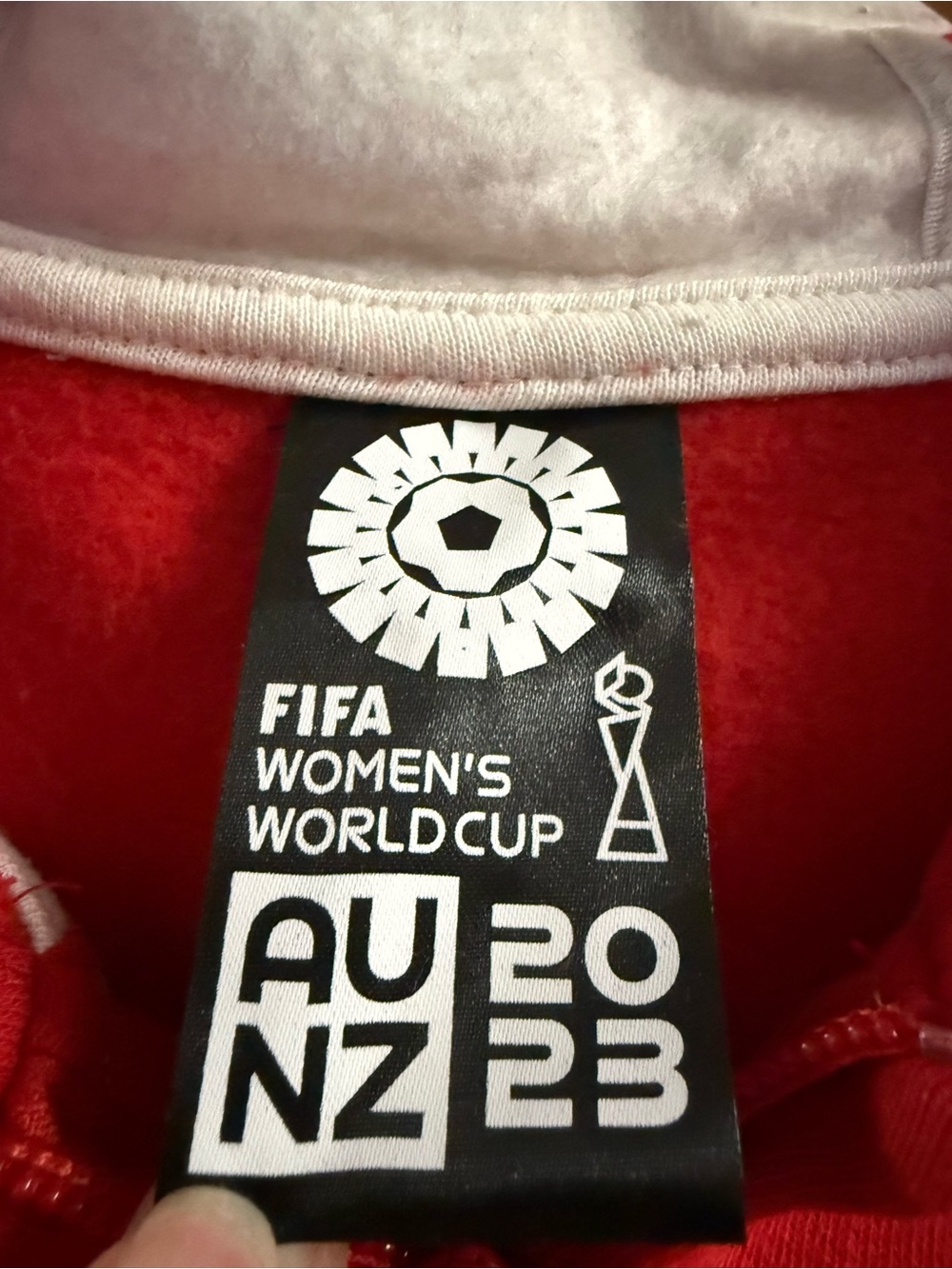 🆕 Official FIFA Woman’s World Cup CANADA Zipper Hoodie, Jacket - Size Medium - Picture 6 of 11